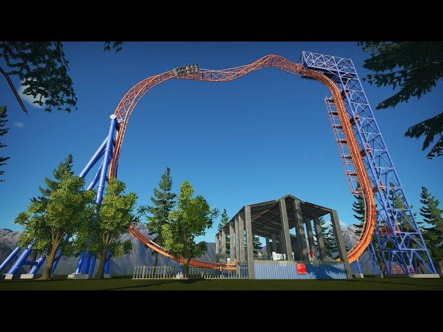 Skyline Park - Sky Wheel in Planet Coaster nachgebaut