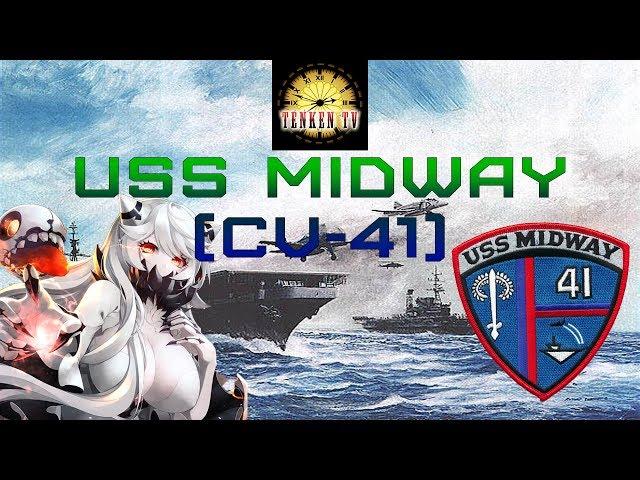 [TenkenTV] USS Midway (CV-41) Вершина капитализма. [World of Warships]