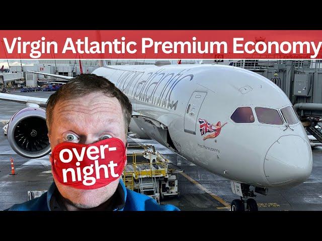 My Honest Opinion of Virgin Atlantic Premium Economy on an Overnight Flight from Seattle to London.