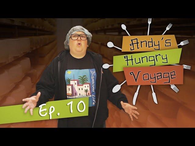 Andy Milonakis and the Cheese Factory! | Andy’s Hungry Voyage