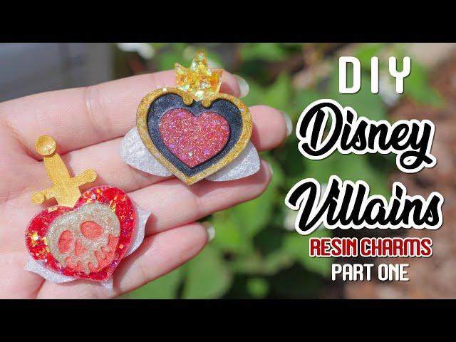 DIY Disney Villains Resin Charms Part 1 | Sophie & Toffee Disney Box