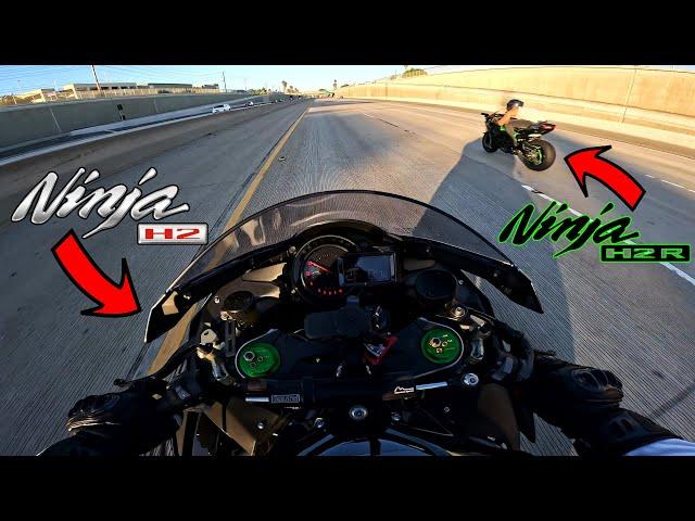 Ninja H2R & Ninja H2 Race!