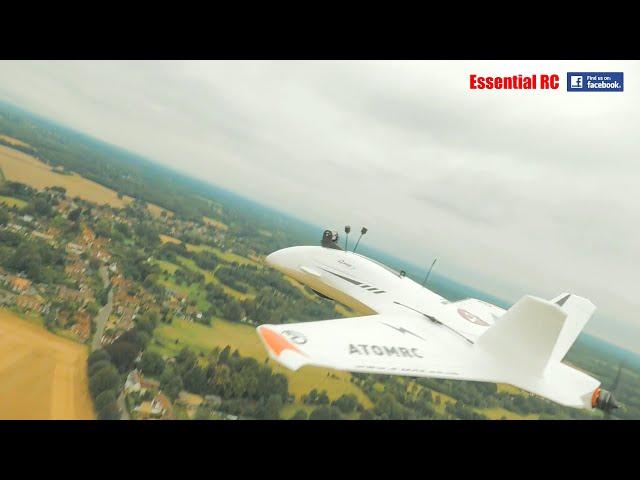 ATOM RC DOLPHIN FPV WING ! EVERYONE ELSE SAYS IT'S AMAZING ! REALLY ? Essential RC FLIGHT TEST