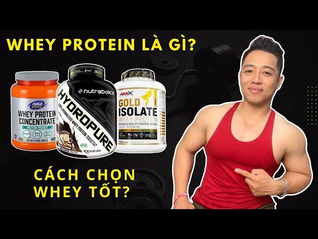 Whey Protein Là Gì? 4 Cách Chọn và Sử Dụng Whey Protein hiệu quả.