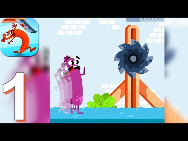 Run Sausage Run! - Gameplay Walkthrough Part 1 (Android,iOS) TO CNR TKG GAMES CHANNEL