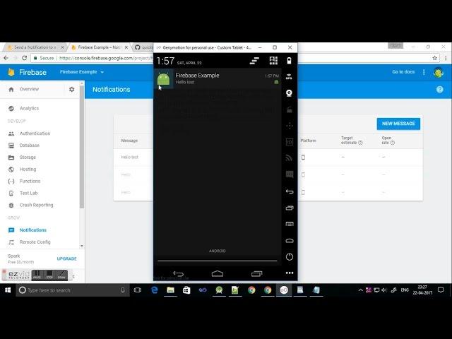 Google Firebase Send Push Notification in Android using PHP ( FULL GUIDE )