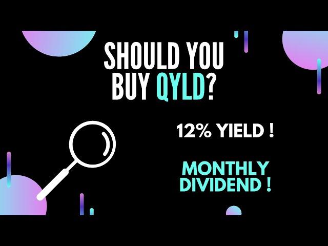 Is QYLD a Good Investment and Should YOU Buy It? | QYLD ETF Review/Analysis