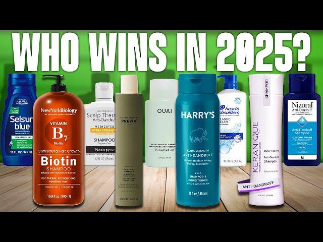 TOP 5 Best Dandruff Shampoos 2025