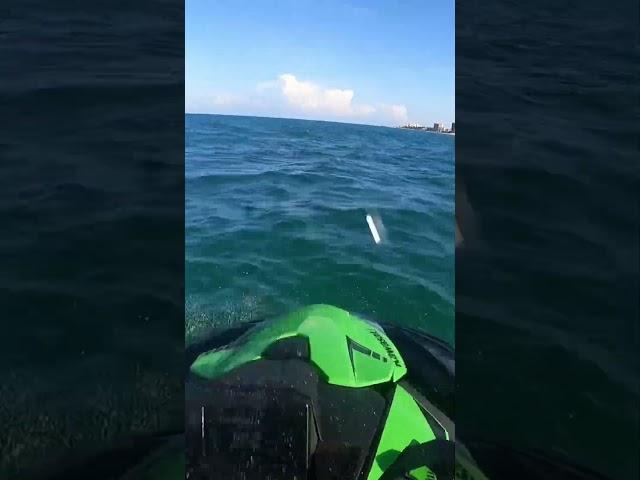 Kawasaki Ultra 310 LX-S Supercharged Jet Ski on the Ocean