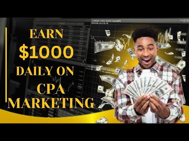 CPA MARKETING FOR BEGINNERS - cpa marketing free traffic method.