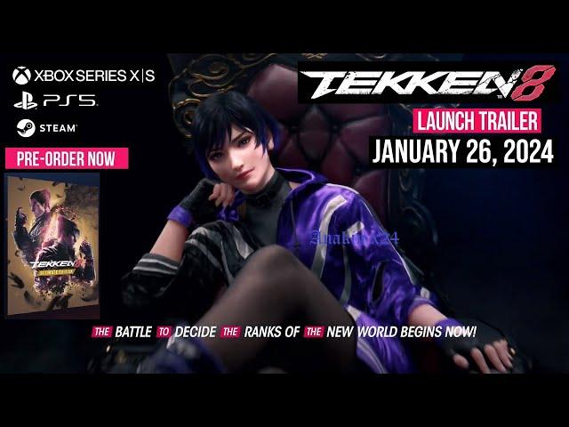 TEKKEN 8   OFFICIAL LAUNCH TRAILER 4K 60 Fps  L7