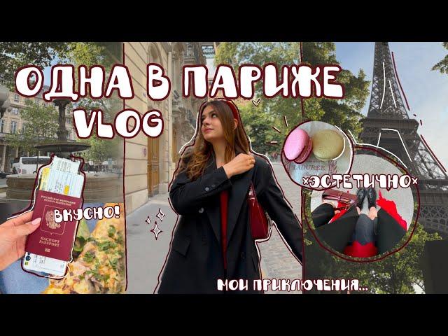 vlog: улетела в ПАРИЖ ️ (я влюбилась в этот город) | места из Леди Баг, пекарни и эстетика