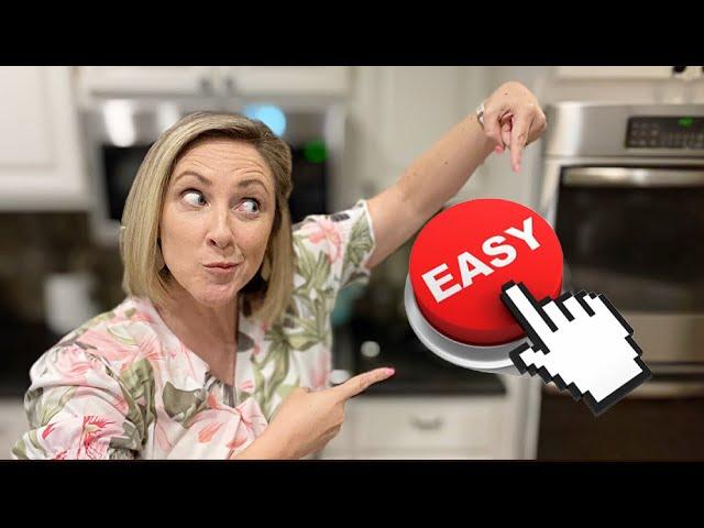 Meal Planning HACK You NEED for EASY SUMMER MEALS // Press the Easy Button, Summer Shortcut Meals