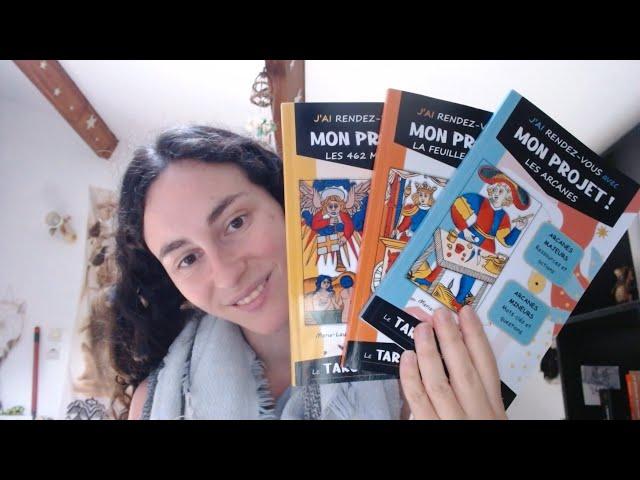 Le tarot comme outil pour se lancer dans un projet ? Trois livres sur le sujet !