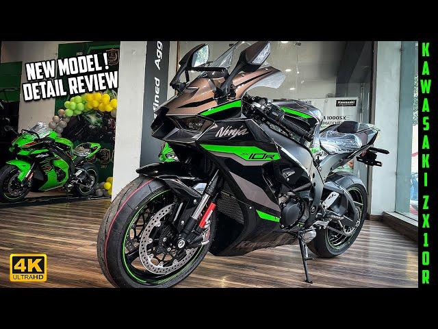 2024 Kawasaki ZX10r New Model Detail Walkaround Review | ZX10r Price & New Features?