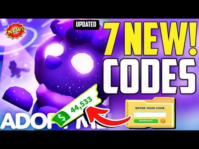 ALL NEW WORKING CODES FOR ADOPT ME AUGUST 2024 - ADOPT ME ROBLOX CODES