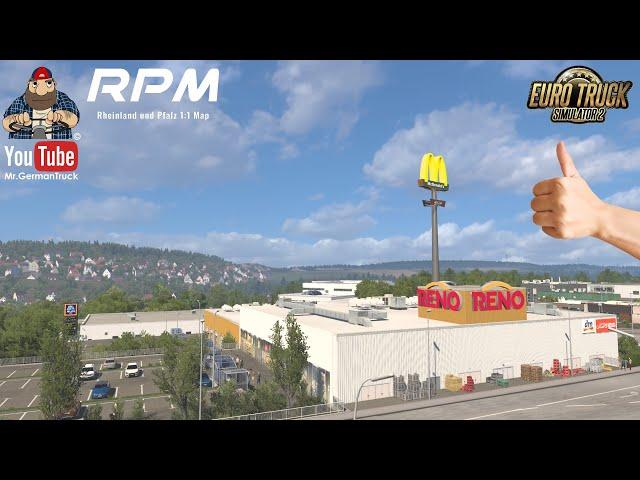 [ETS2 v1.49] RPM - Rheinland & Pfalz 1:1 Map *sie ist da*  + Tutorial