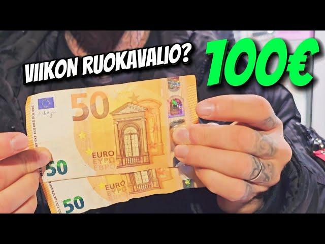 VIIKON RUOKAVALIO 100€ BUDJETILLA? 