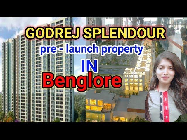 Pre -Launch property in Bangalore ( Godrej splendour) Whitefield || godrej Property  #flatsforsale