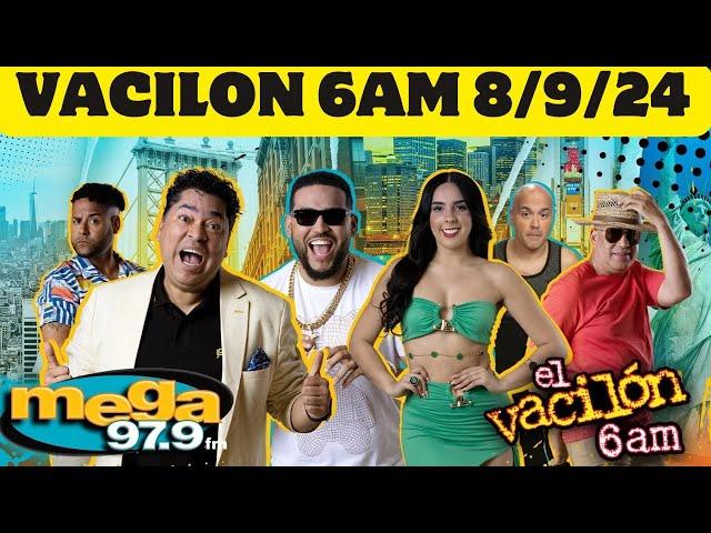 Mega 97.9 El Vacilón de la Mañana EN VIVO VIERNES 08/09/24