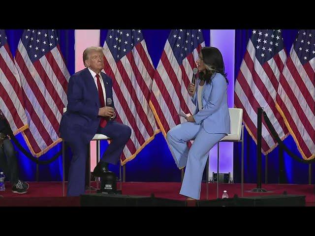 Trump's full speech at Wisconsin town hall with former Rep. Tulsi Gabbard