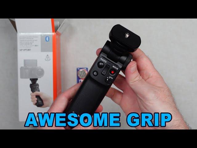 Sony GP-VPT2BT Shooting Grip with Bluetooth Control Unboxing