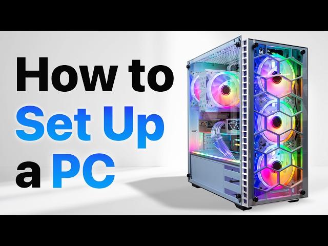 I built my PC, now what? - How to set up a PC, the last guide you'll ever need!