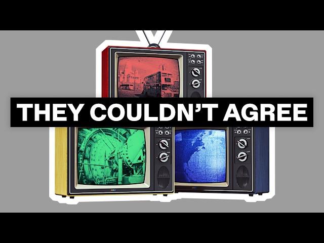 Why Early Tech Giants Couldn't Agree on Color TV