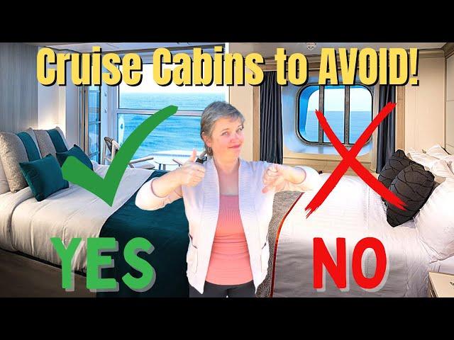 AVOID THESE CRUISE CABINS!!  (And How to Choose the Right One!)