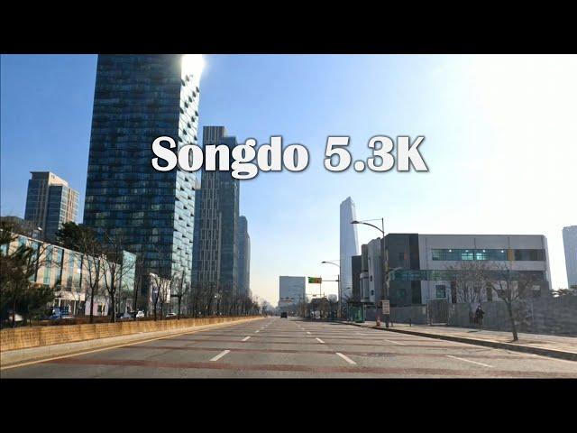 Songdo Drive 5.3K, Incheon Metropolitan City in Korea. 인천광역시 송도동