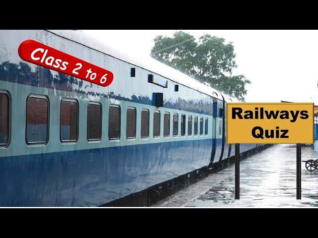 Indian Railways GK quiz | Amazing Facts   #gk  #railwaysquiz