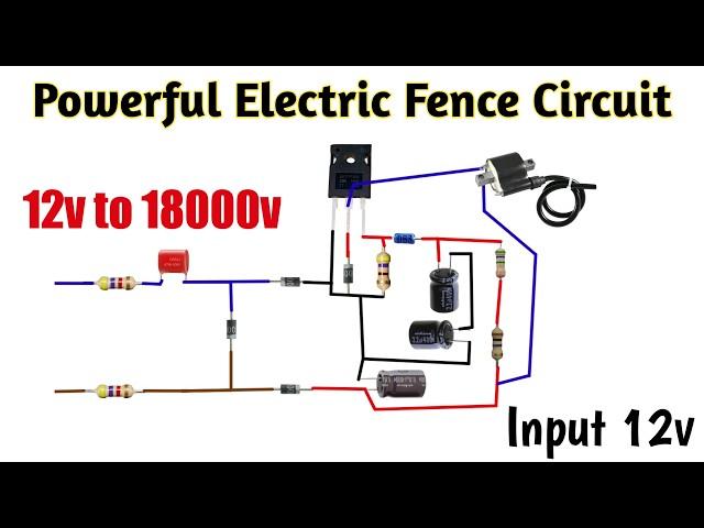 DIY Electric Fence with Alarm Circuit | Step-by-Step Guide