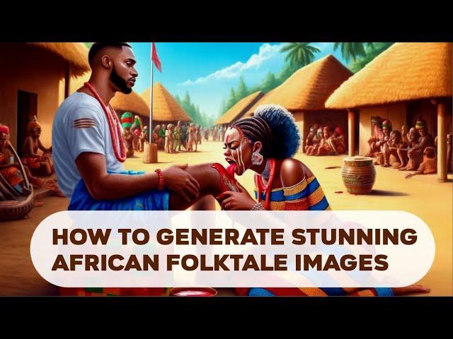 Are You Struggling To Generate Stunning African Folktale Images, This is how I generate my images.