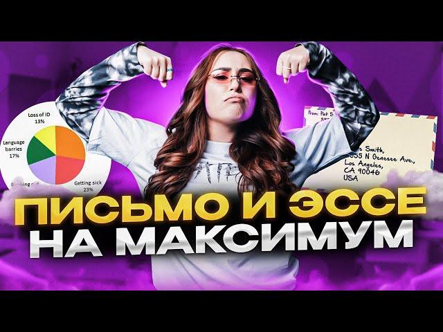 УЧУ ПИСАТЬ ПИСЬМО И ЭССЕ ЗА 15 МИНУТ: подготовка к ЕГЭ по английскому | ЕГЭ 2024 | Настя Англичанка