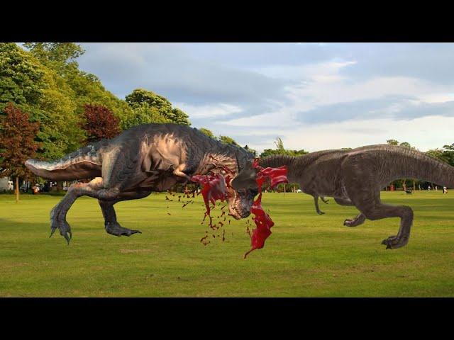 T-Rex Dinosaur Fight // Jurassic World Dinosaur Fan Club Video @RunFunTV @jurassicworld