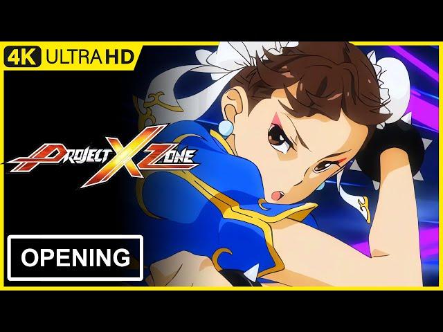 Project X Zone Opening [4K 60FPS Remastered]