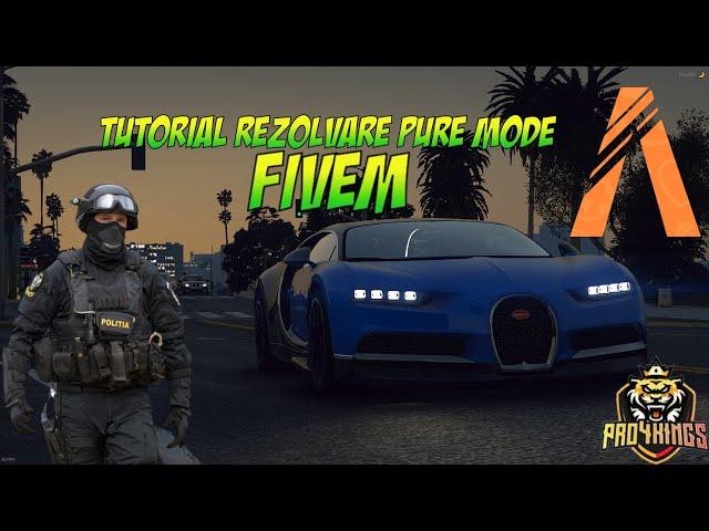 Fivem Pure Mode - Tutorial fix