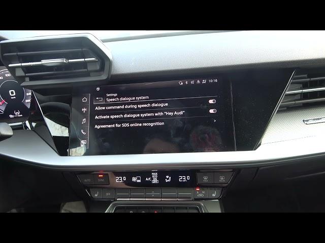 How to Enable "Hey Audi" Feature in Audi A3 8Y (2020 - ...) - Turn Voice Assistant On