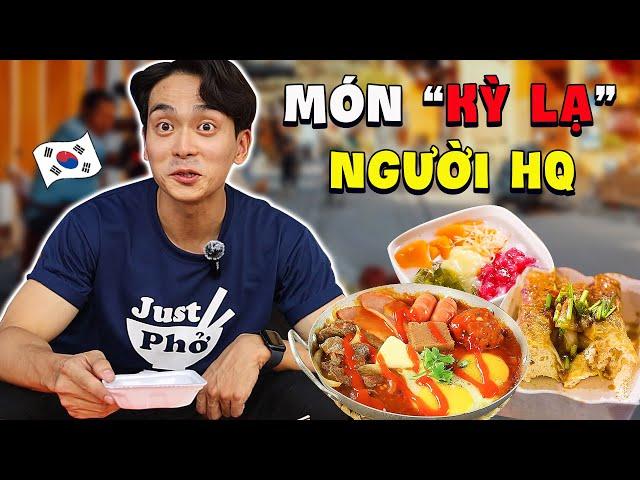 3 món ăn bình thường ở Việt Nam nhưng kỳ lạ ở Hàn Quốc !?