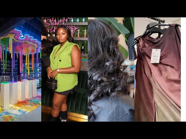 Sip & Shoot (Shot by Sed x Belair Event), Wedding guest , Hair appointment | Lexlo Vlog