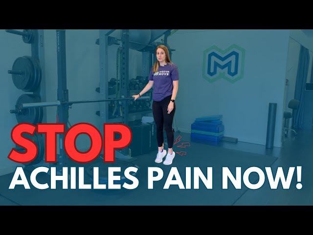 Achilles Pain? Stop it From Getting Worse With These 3 Exercises!