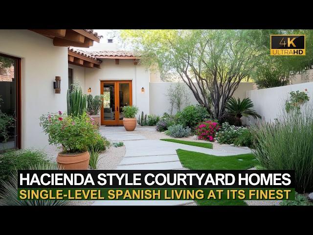 Hacienda Style Courtyard Homes: Single-Level Spanish Living at Its Finest