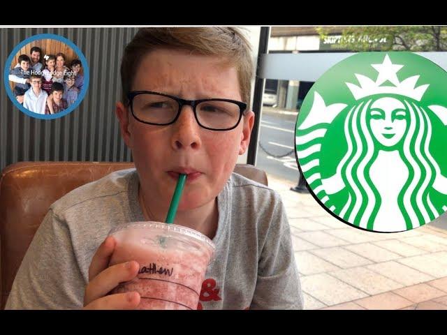 TRYING STARBUCKS FOR THE FIRST TIME!