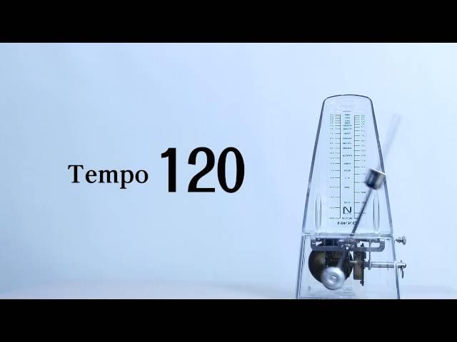 メトロノーム練習用テンポ120