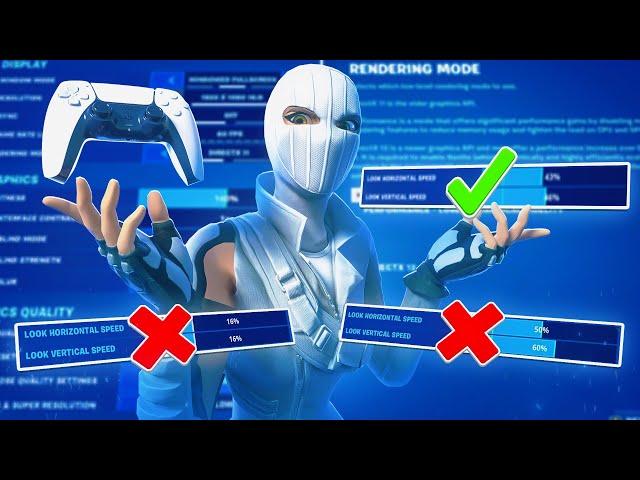 How To Find The PERFECT Controller Settings + Sensitivity (Fortnite Settings Guide)