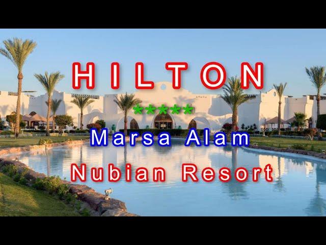 Hilton Marsa Alam Nubian Resort Hotel.Beach. Egypt