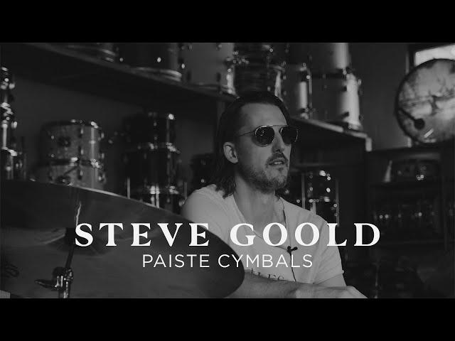 Steve Goold - Paiste Cymbals Artist