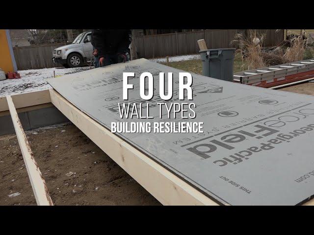 Framing Walls with Forcefield Sheathing (Building Resilience)