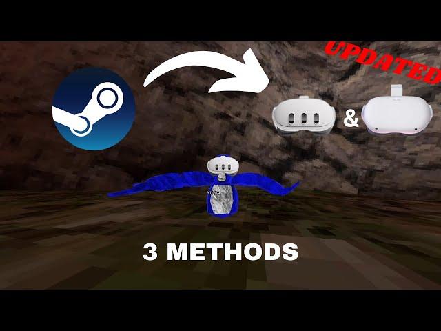 How To Get STEAM VR On YOUR Meta Quest 2 & 3 (3 Methods)