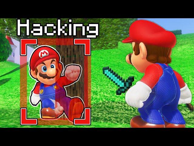 Using HACKS To Cheat In Mario Odyssey Hide N' Seek!